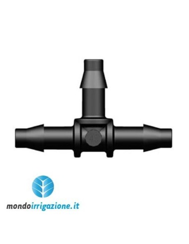Raccordi a Ti per microirrigazione - connettore per microtubo - raccordo T ad innesto