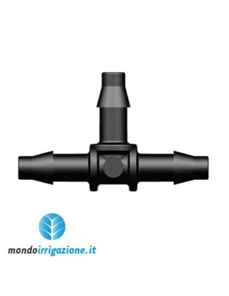 Raccordi a Ti per microirrigazione - connettore per microtubo - raccordo T ad innesto