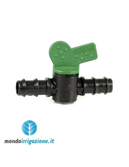Raccordi per microirrigazione - Valvola diam 16 ad innesto