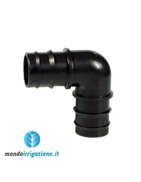 Gomito diam 16 per Microirrigazione e ala gocciolante