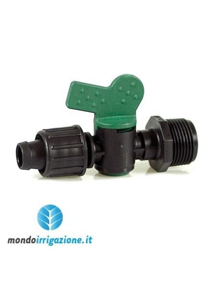 Raccordi per microirrigazione - Valvola diam 16x1/2" - TAPE-Filetto