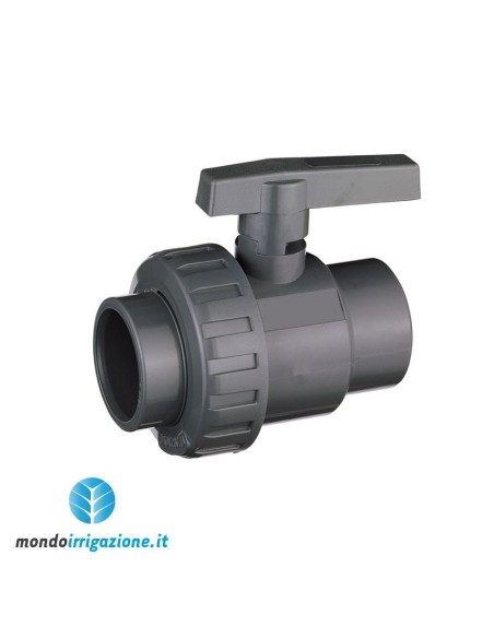 Valvola a sfera in PVC-U da 1 per irrigazione