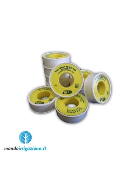 Nastro teflon 19mm x 15mt spessore 0,2