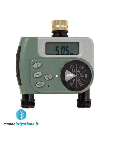 Centralina Programmatore Orbit Amico Buddy 2 a batterie sotto rubinetto 2 stazioni - HRC980