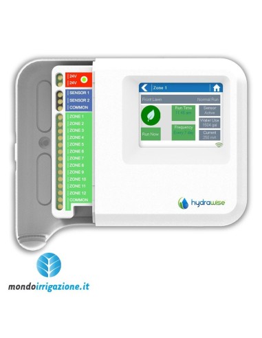 Centralina Programmator WiFi Hunter HC Hydrawise - 12 stazioni espandibile Interno - HC-1201I-E - Collegamenti