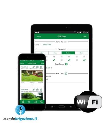 Modulo LNK WiFi Rain Bird per programmatori irrigazione - App Android e iOs