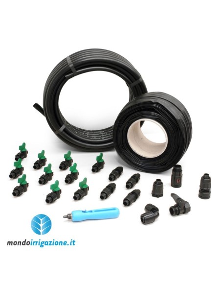 Kit irrigazione Orto - Irritec Veggie Garden Kit - Componenti
