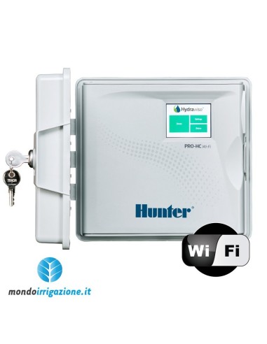 Centralina programmatore WiFi Hunter PRO HC Hydrawise - 24 stazioni esterno - PHC-2401-E