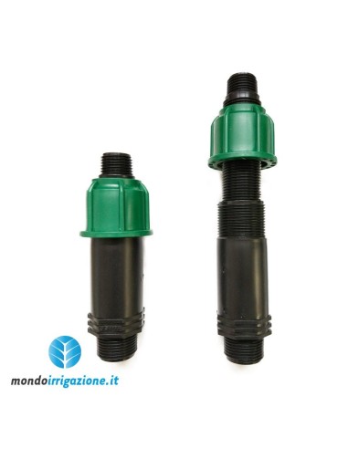 Prolunga estensibile filettata 1/2"x3/4" - Altezza variabile