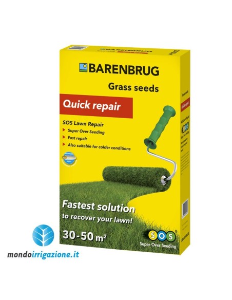 SOS Barenbrug - 1kg - Semi rigenerazione Trasemina prato danneggiato