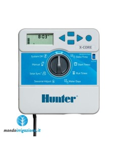Centralina Programmatore Hunter X-Core da internoa 8 stazioni - XC-801i-E