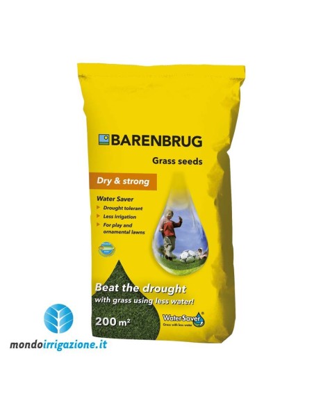 Water Saver Barenbrug - 5kg - Semi prato resistente e a basso consumo di acqua