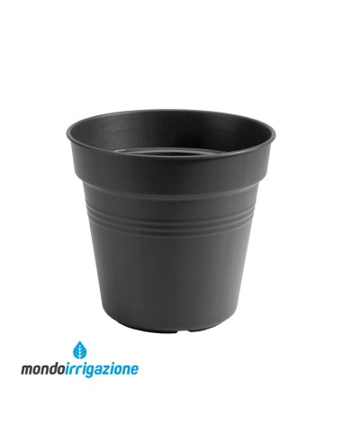 Vaso Orto balcone - Elho Green Basics Growpot 11/40cm - Living Black