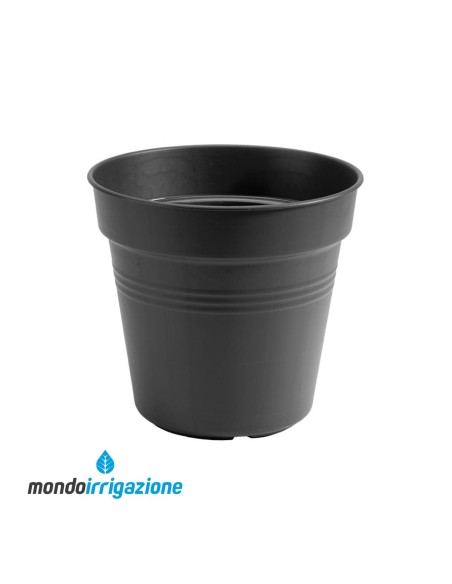Vaso Orto balcone - Elho Green Basics Growpot 11/40cm - Living Black