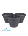 Vaso Verde verticale - Elho Corsica Vertical Garden 44cm - Anthracite
