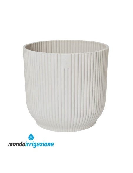 Vaso da Interno design - Elho Vibes Fold Round - White - Vista fronte