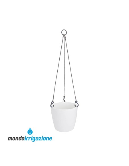 Vaso Pensile da interno - Elho Brussels Hanging Basket - White