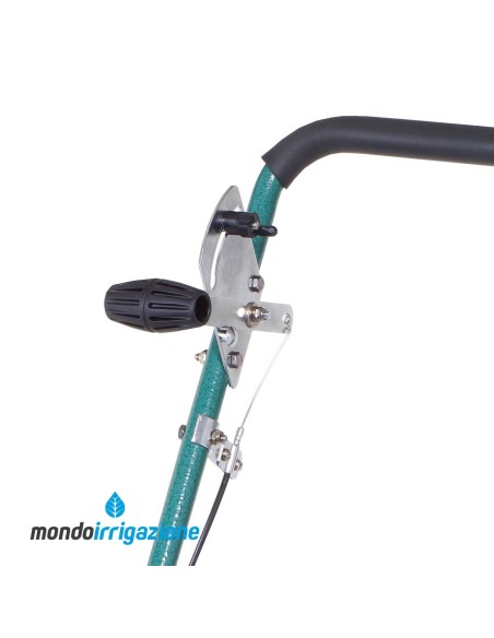 Carrello Spandiconcime Seminatrice Spargisale Stocker - 25 lt - Comandi