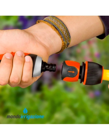 Raccordo portagomma Deluxe Stocker - 1/2" 5/8" 3/4" - Collegamento