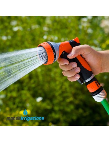 Pistola a doccia multiuso Stocker in alluminio - getto 1