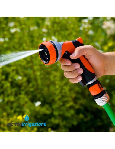 Pistola a doccia multiuso Stocker in alluminio - getto 2