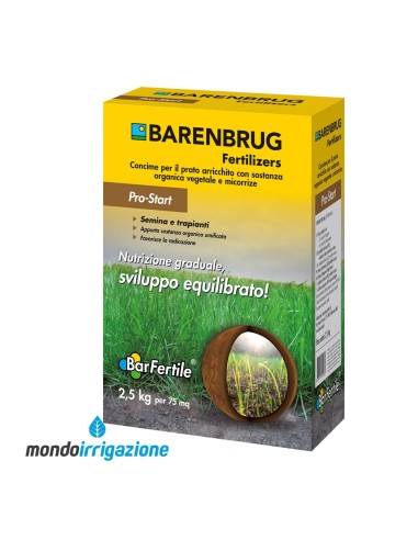 BarFertile Barenbrug Pro-Start - 2,5kg - Concime con Micorrize - Semina Trapianti