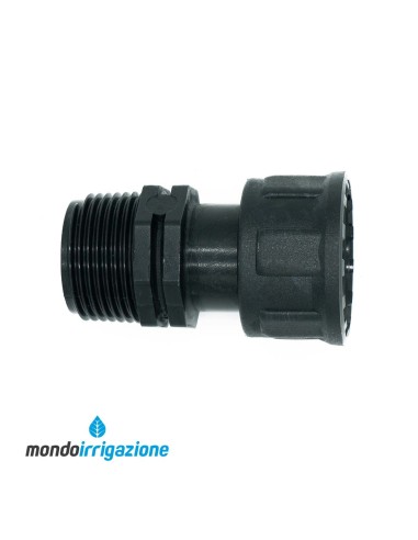 Manicotto Maschio/Femmina con ghiera per collettore da 1"