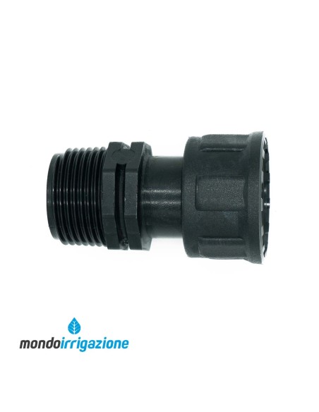 Manicotto Maschio/Femmina con ghiera per collettore da 1"