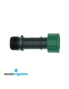 Manicotto lungo Maschio/Femmina con ghiera per collettore da 1"