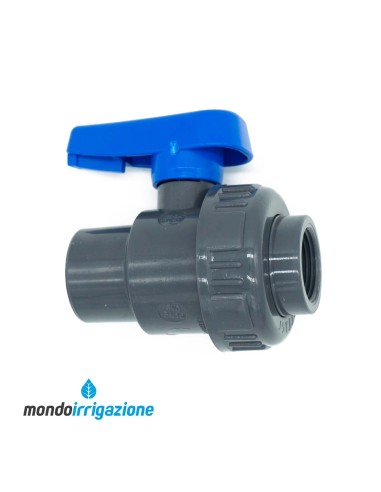 Valvola a sfera in PVC da 1" - Alta pressione