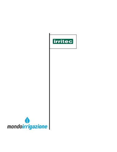 Bandierina segnalazione irrigatori - Bianca