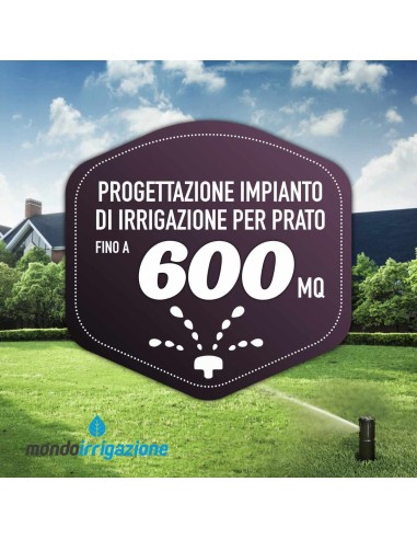 Progettazione impianti irrigazione prato da 600mq - Servizio Online