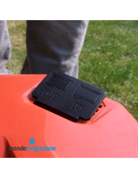 0130 BA - Rasaerba Skil a batteria 40V - Indicatore livello cestello di raccolta