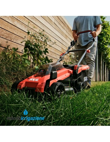 0130 BA - Rasaerba Skil a batteria 40V - In azione