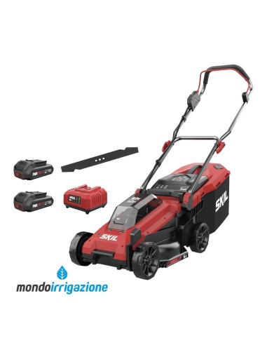 0130 BA - Rasaerba Skil a batteria 40V da 34cm a spinta