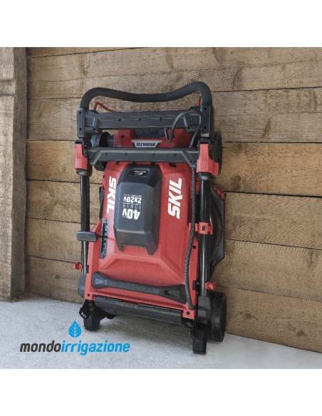 0140 BA - Rasaerba Skil a batteria - Chiuso