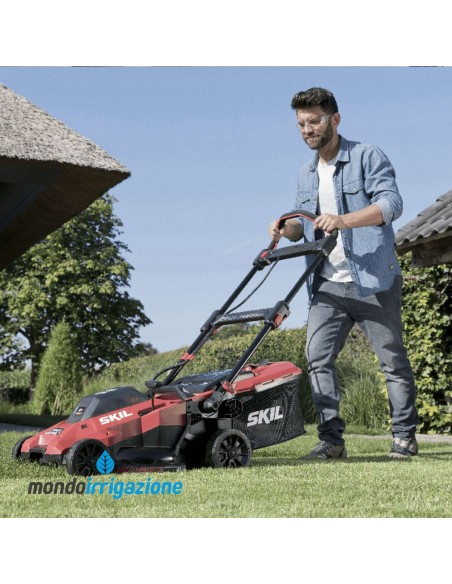 0140 BA - Rasaerba Skil a batteria - Spinta