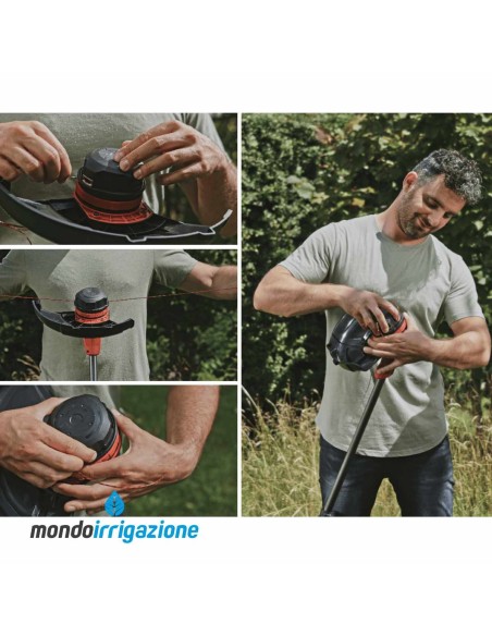 0250 CA - Decespugliatore a Batteria Skil 20V - Cambio filo