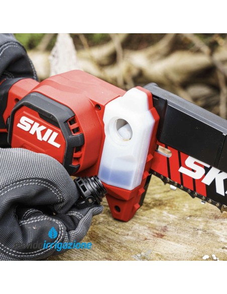 0512 CA - Pruner a Batteria Skil - Lubrificazione automatica