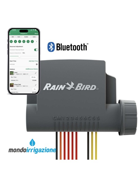 Centralina Bluetooth a batteria Rain Bird ESP-BAT-BT2 - 2 Stazioni da pozzetto