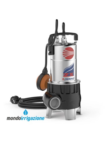 Elettropompa sommersa acque sporche Pedrollo ZXm 1A/40 VORTEX - HP 0,85