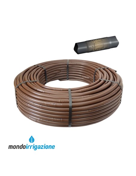 Tubo Ala Gocciolante Pluristagionale Irritec Junior marrone - 100MT