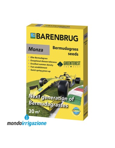 Bermuda Monza Barenbrug - 0,5kg - Semi prato premium resistenti siccità