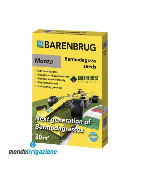 Bermuda Monza Barenbrug - 0,5kg - Semi prato premium resistenti siccità