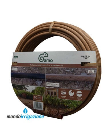 Ala Gocciolante Camo linea Armonia Irritec - Marrone Noce 50MT