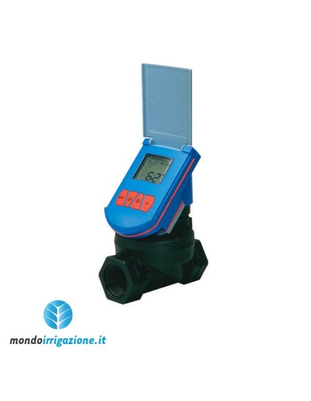 Centralina programmatore a batteria da pozzetto Baccara G 75, completa di elettrovalvola da 1