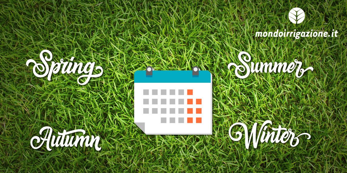 Calendario trattamenti prato: Nutrizione, Concimazione, Manutenzione