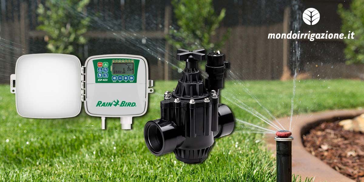 Impianto di irrigazione per prato: i componenti