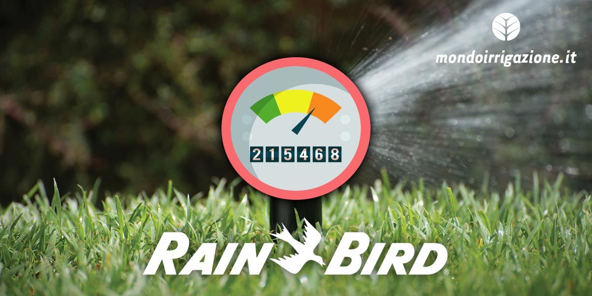 Tabelle consumi irrigatori Rain Bird statici e dinamici