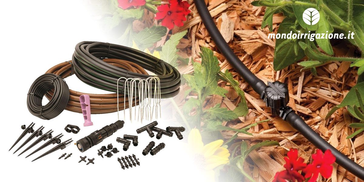 Come realizzare l'impianto di irrigazione a goccia per frutteto, giardino, vasi